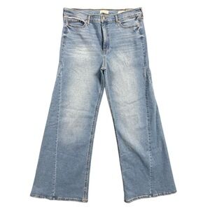 Sofia Jeans by Sofia Vergara Margot Wide Leg Super High Rise Jeans 16 NWT